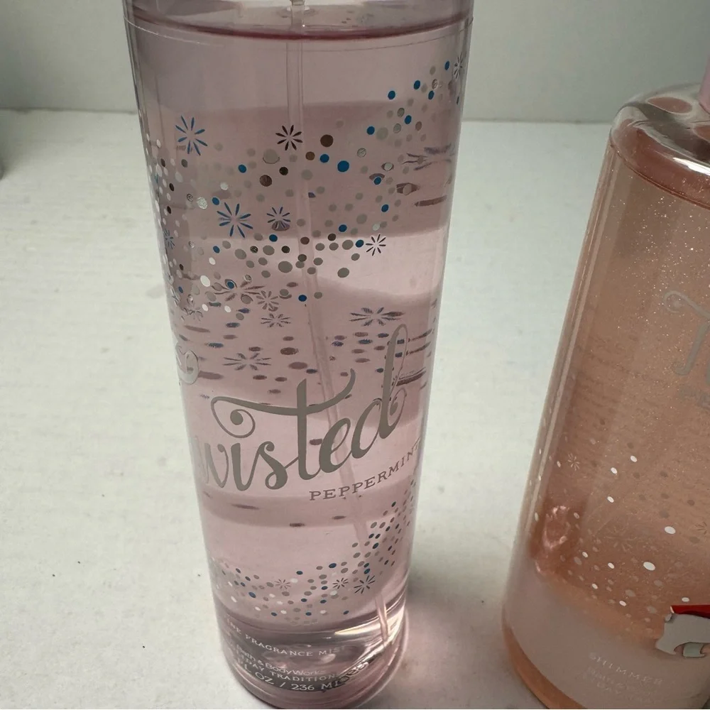 Bath & Body Works TWISTED PEPPERMINT Fine Fragrance Mist Body Spray